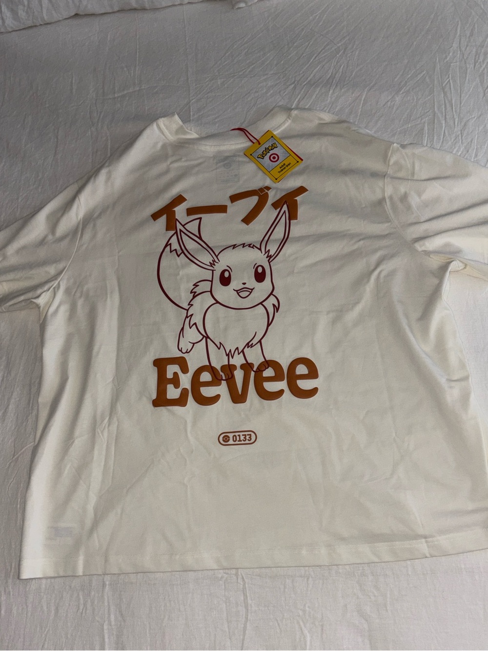 Pokémon x Target Adult Eevee Graphic Print Short Sleeve Crewneck T-Shirt -  XXL